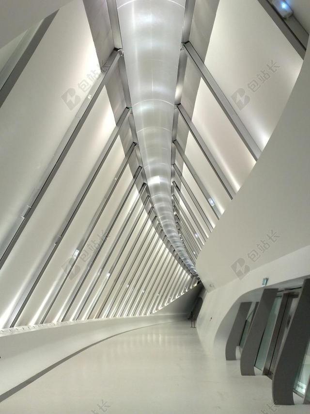 建筑学 - 建筑 - 未来 - 走廊 - 里面 - 建筑物