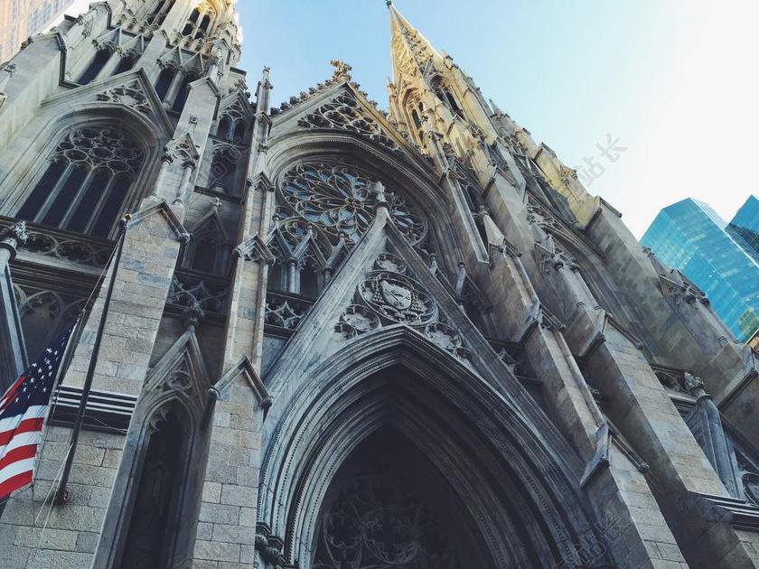 建筑唯美建筑物城市背景图片