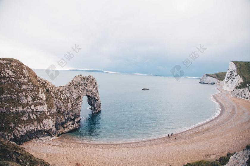 海滩 - 悬崖 - 海岸 - HD - 壁纸 - 大海 - 沙滩