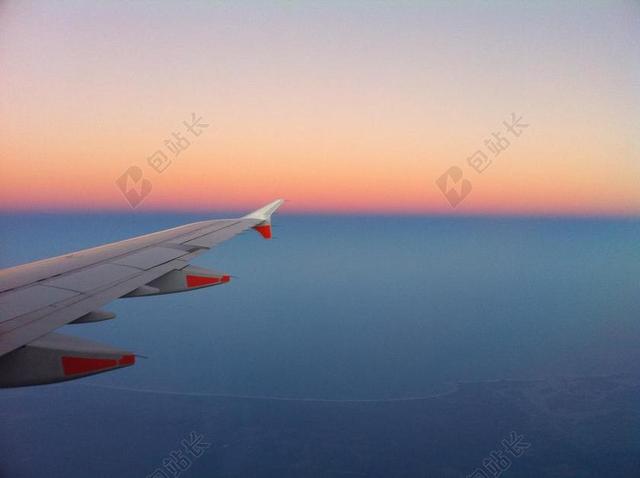灰色航空宁静飞机背景图片