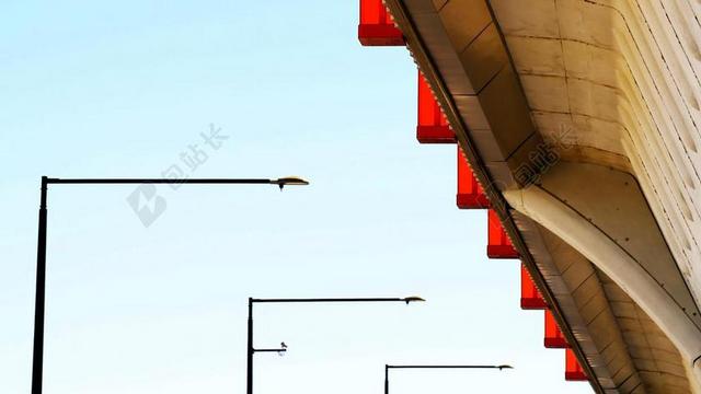 建筑时尚屋顶装饰背景图片