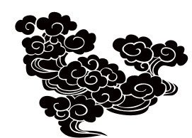 云黑色