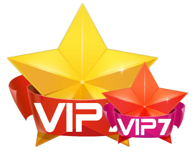 VIP五角星素材