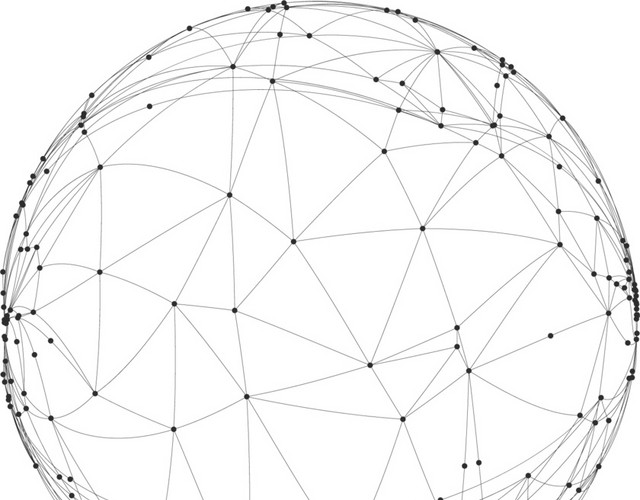 透明科技商务球体