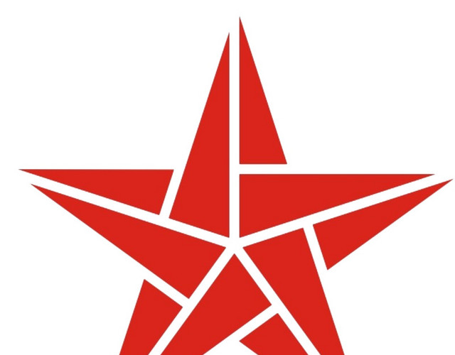 红色五角星图标素材