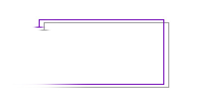 紫色简约方框标题框边框