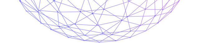彩色立体线条圆圈