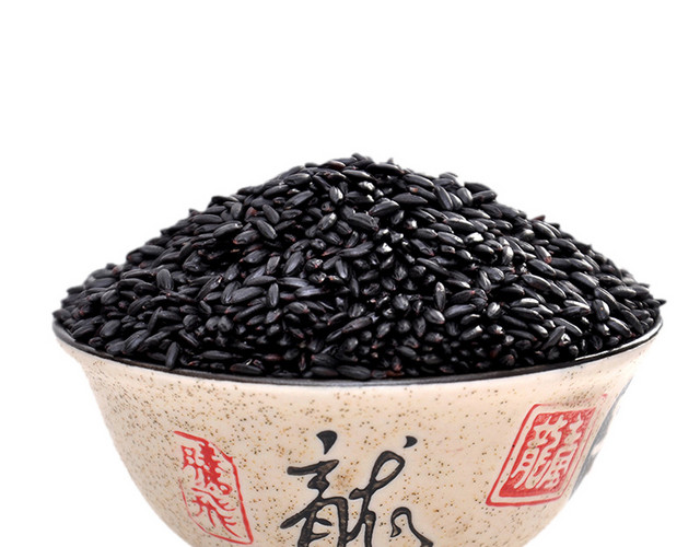 一碗黑米