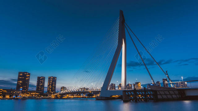 建筑唯美夜景建筑背景图片