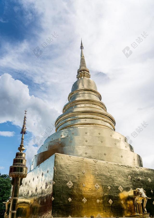 景观景点著名地标性建筑古代古迹宗教雕塑佛塔背景图片