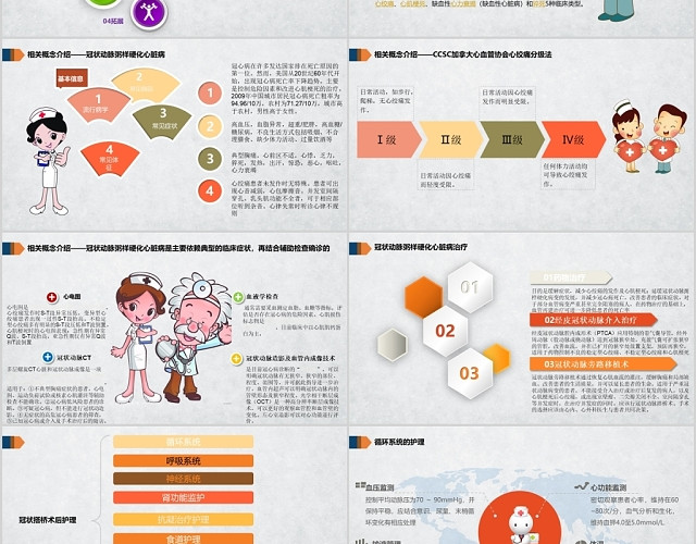 立体简约蓝医院医疗护理查房ICU二病区工作总结