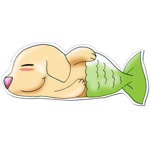 卡通美人鱼