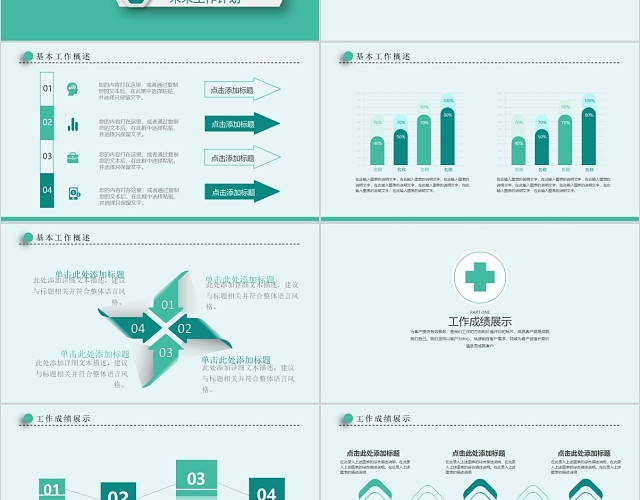 医疗医学护理药物研究总结汇报PPT模板