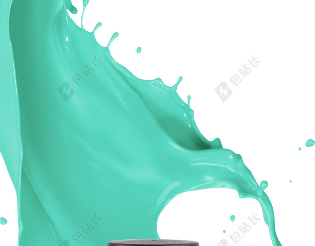 绿色指甲油海报素材