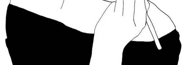 美女化妆手绘插画