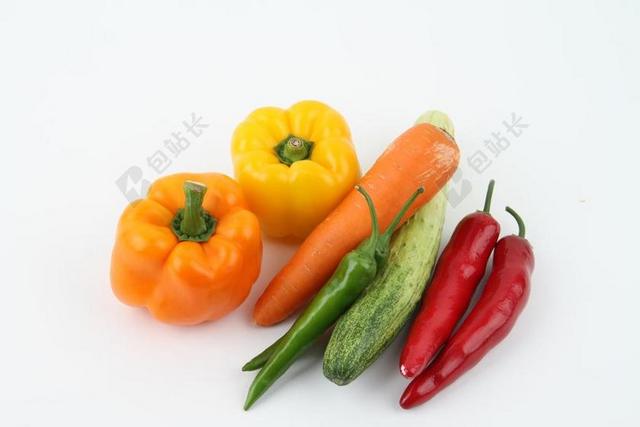 彩色蔬菜食物农业背景图片