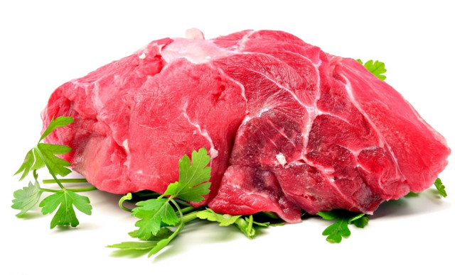 新鲜烤肉素材