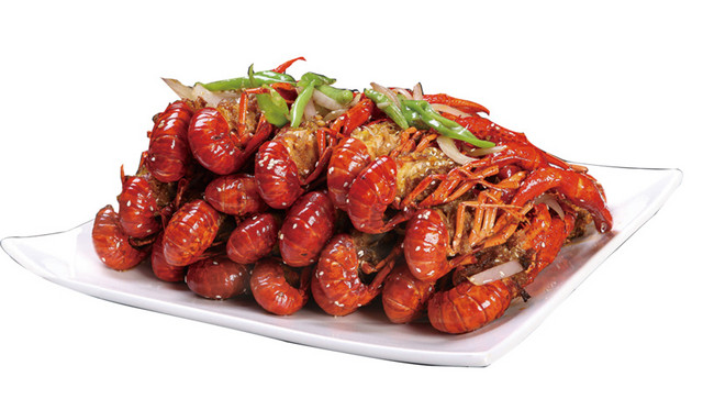 美食小虾素材