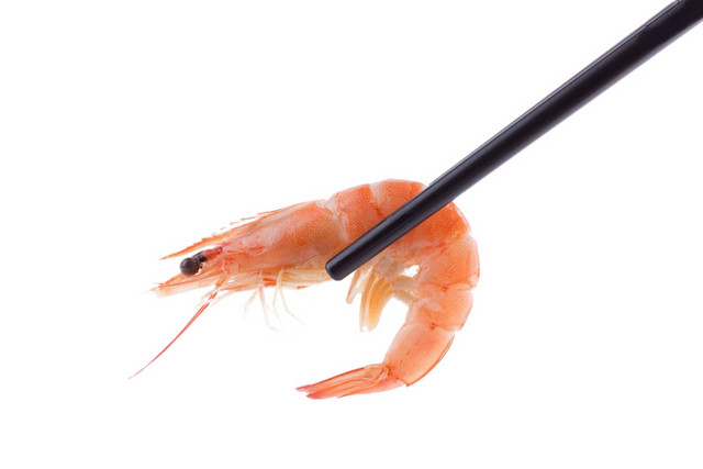 美味鲜虾素材