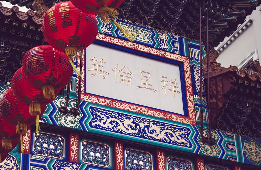 建筑唯美中国风古建筑背景图片