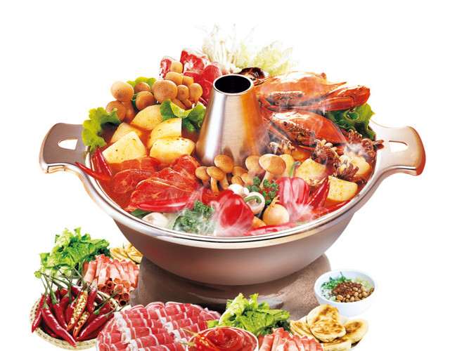 美食火锅素材