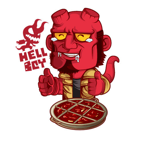 卡通美食火锅素材
