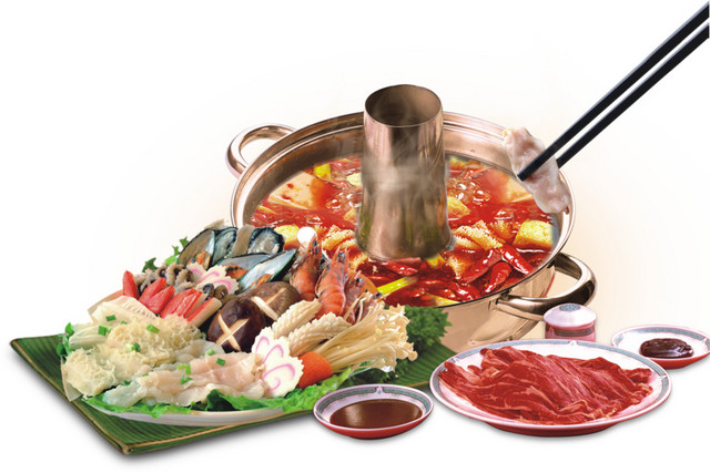 海鲜美食火锅素材