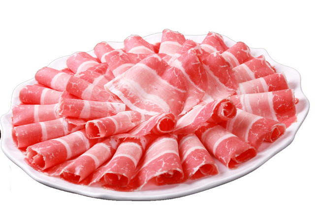 火锅肉片食材