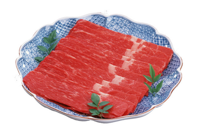 火锅食材肉片素材