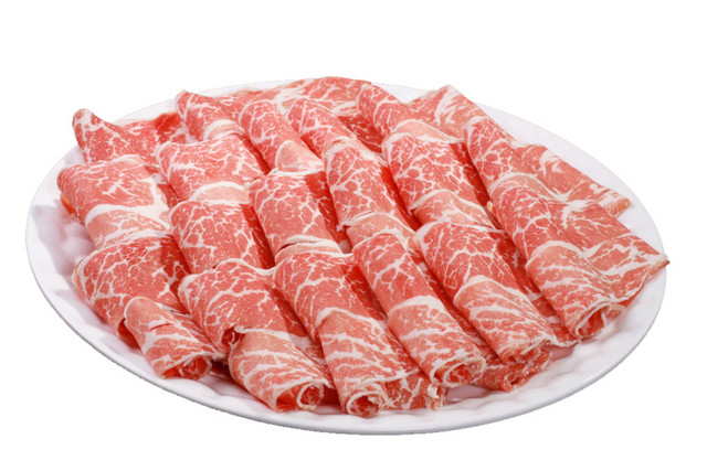火锅食材肉片素材