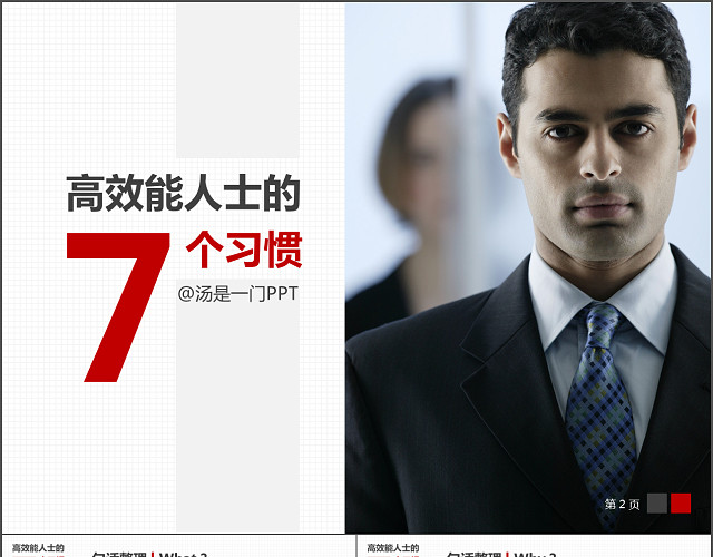 创意商务报告PPT模板