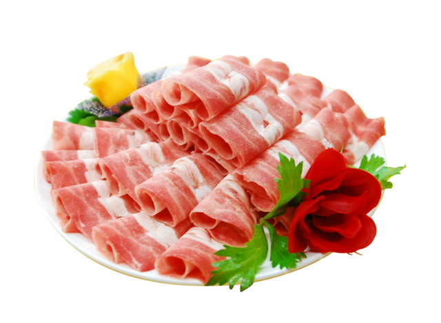 火锅肉片食材