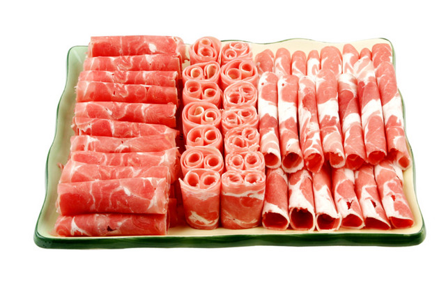 火锅肉片食材