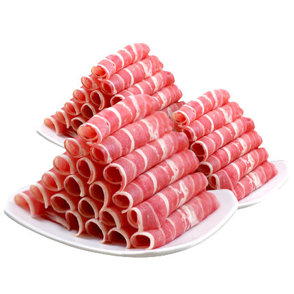 火锅肉片食材