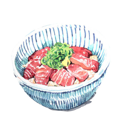 卡通烤肉美食素材
