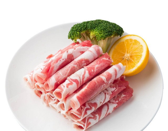 火锅肉片食材