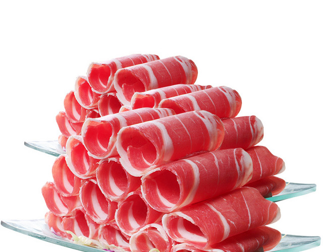 火锅肉片食材