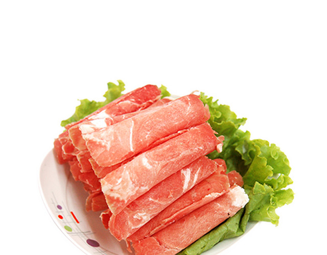 火锅肉片食材
