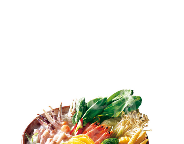 单人美食火锅素材