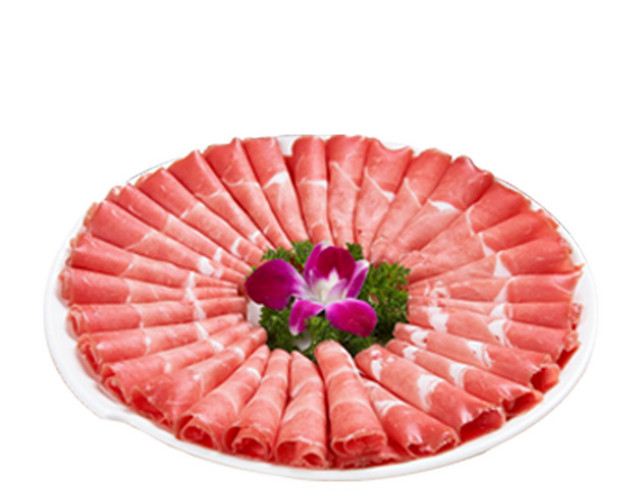 火锅肉片食材
