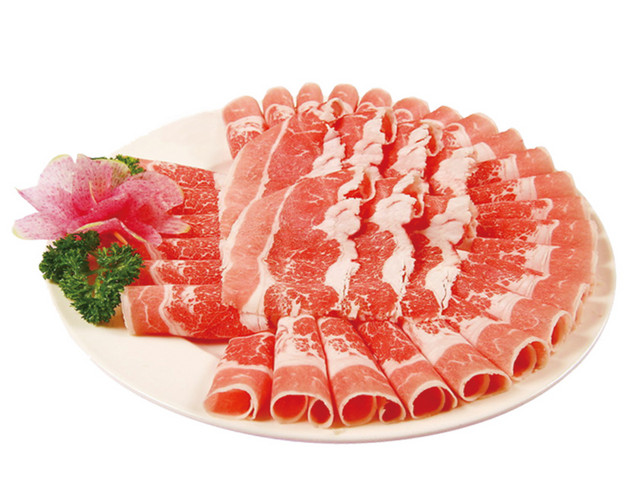 火锅食材肉片素材