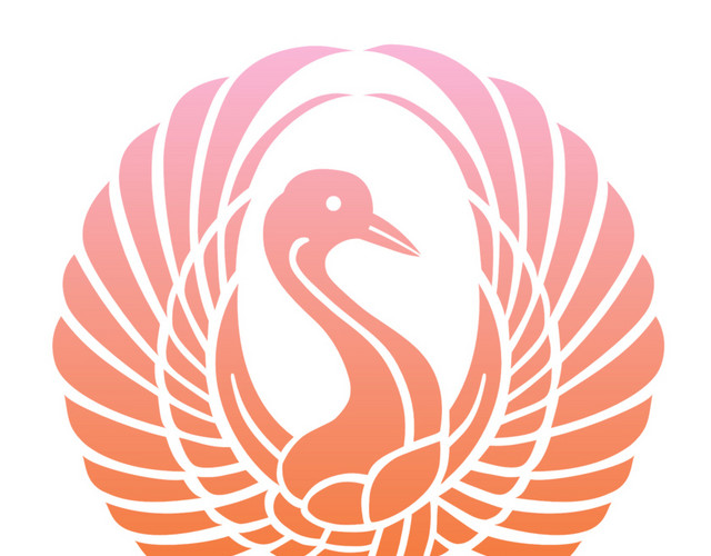 凤凰LOGO卡通设计素材