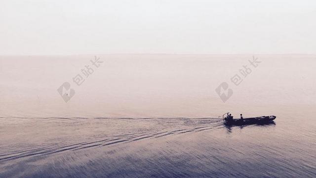 海滩 - 船 - 黎明 - 黄昏 - 渔夫 - 日落 - 大海 - 沙滩