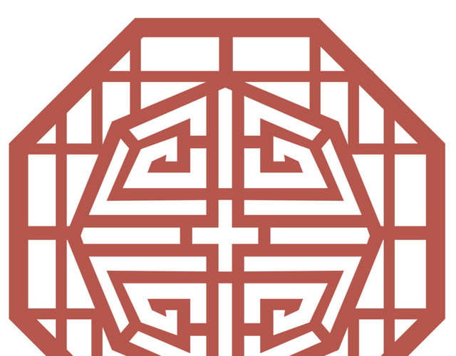 古代窗户 古代门窗 正六边形窗户 雕花窗户