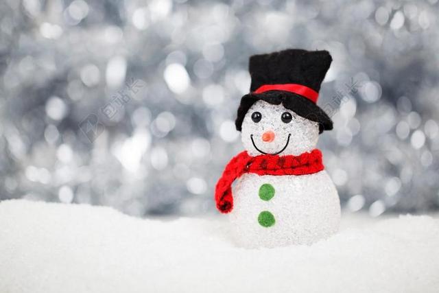 圣诞节 雪 雪人 装修 度假 符号 冬天 白 冷 帽子