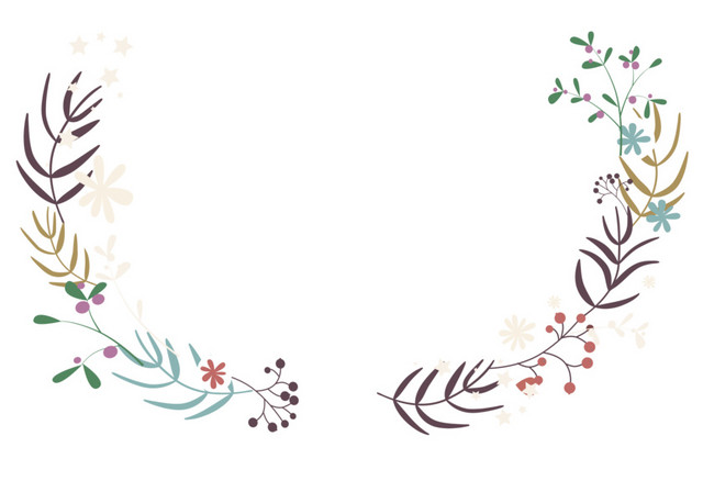 花纹边框 花纹 花环