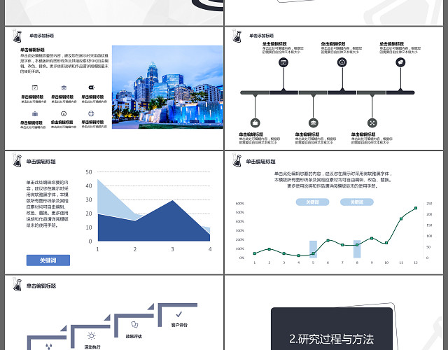 生物化工学科毕业论文答辩PPT模板