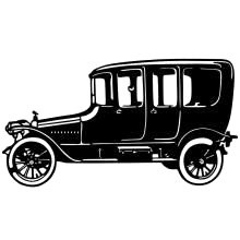 矢量老车