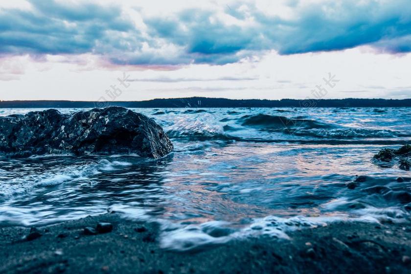 海洋 蓝色的大海 沙 波 太平洋 海 水 蓝色 自然 海浪