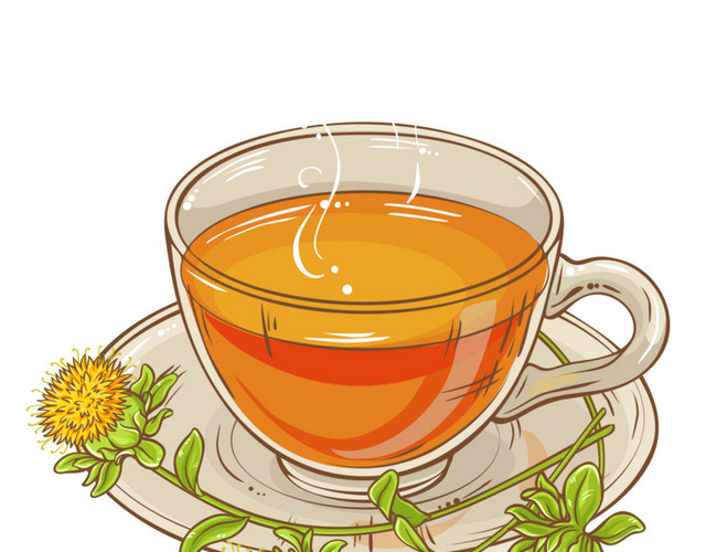 菊花茶素材